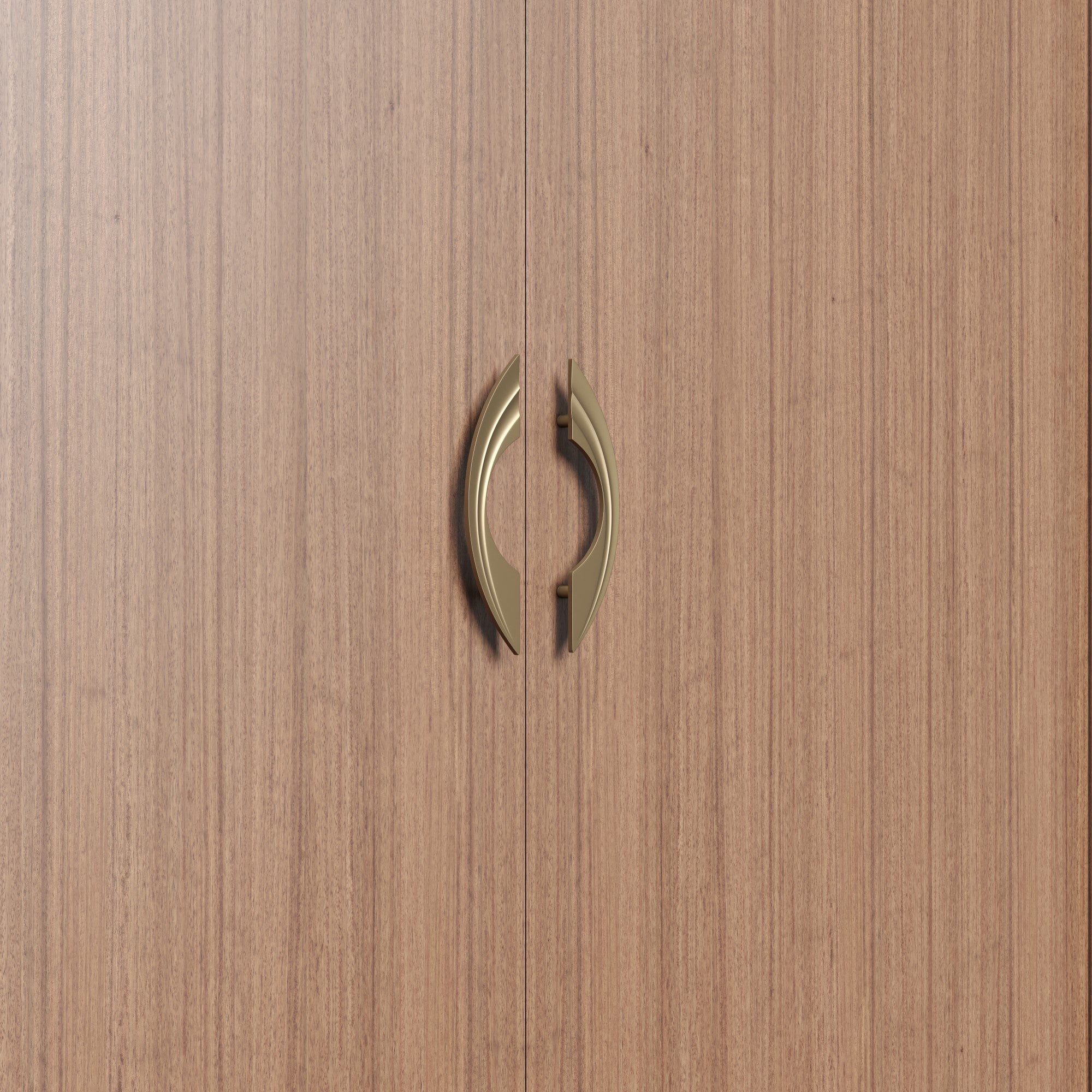 Round handles for double-opening wooden doors and glass doors in banquet halls of hotels